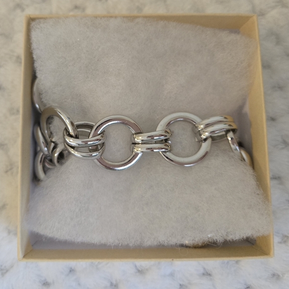 SILVER TONE NECKLACE MOBIUS, Gift Boxed #4 - Picture 12 of 12